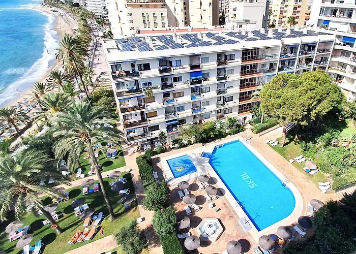 Skol 329 - Spacious Beachfront Studio With Sea Views